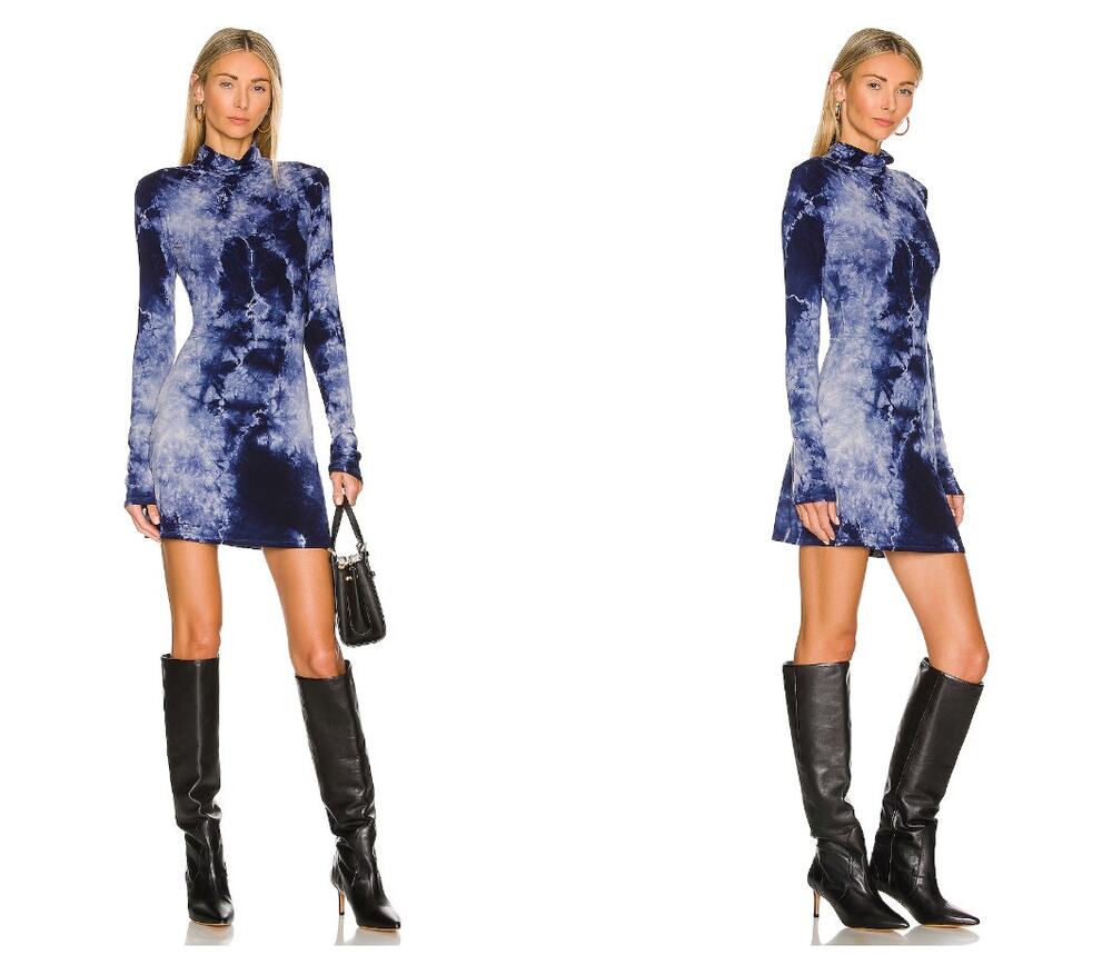 House of Harlow 1960 X REVOLVE tie-dye mini dress size S